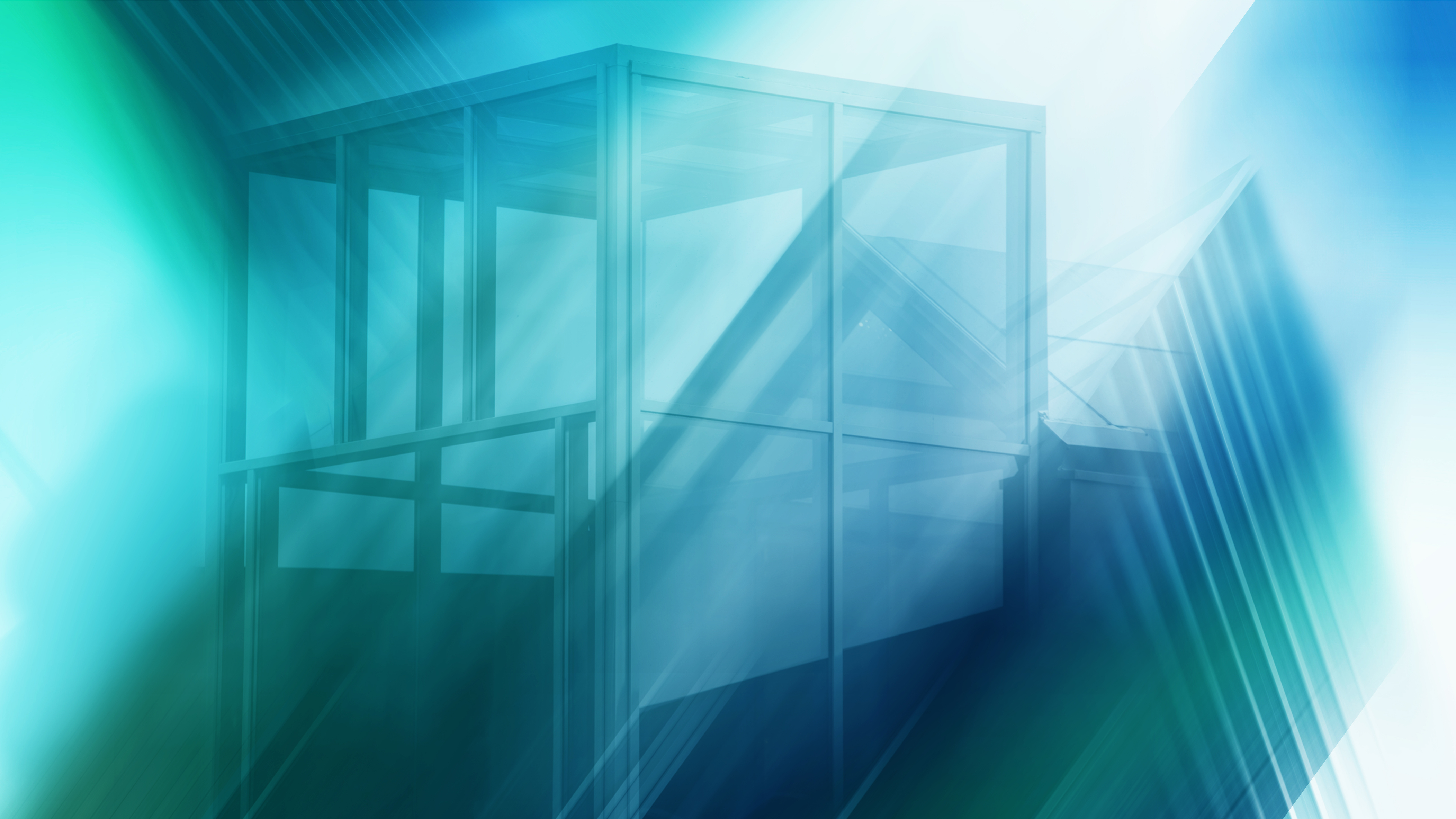 Abstract business modern city urban futuristic architecture background. Real estate concept, motion blur, reflection in glass of high rise skyscraper facade, toned blue picture with bokeh.